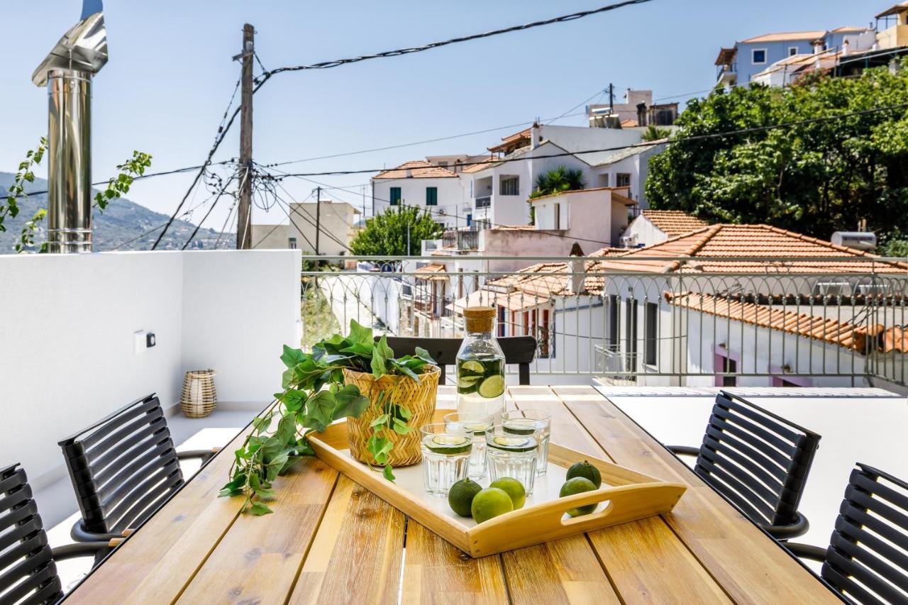 Breezy Rooftop House 斯科派洛斯 外观 照片
